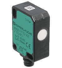 Pepperl&plus;Fuchs Ultrasonic Sensor; Window-Limit; Rectangular; 400mm Max. Range; 20-30VDC; PNP; M12 QD